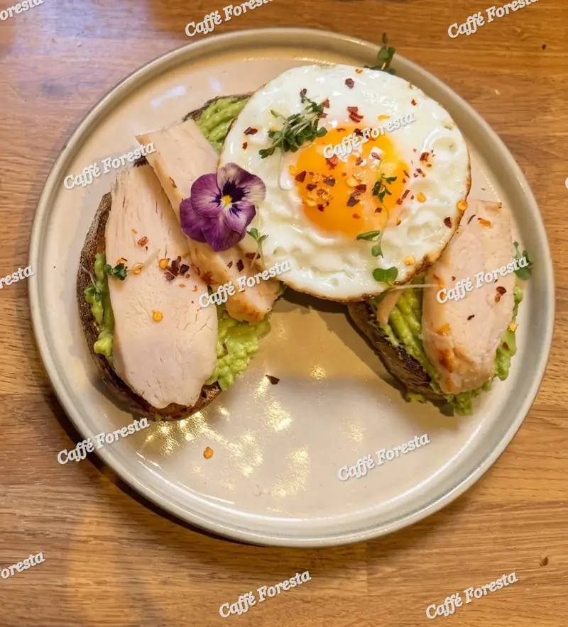 Avocado Chicken With Extra Fried Egg
