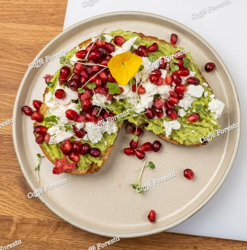 Avocado Pomegranate Feta