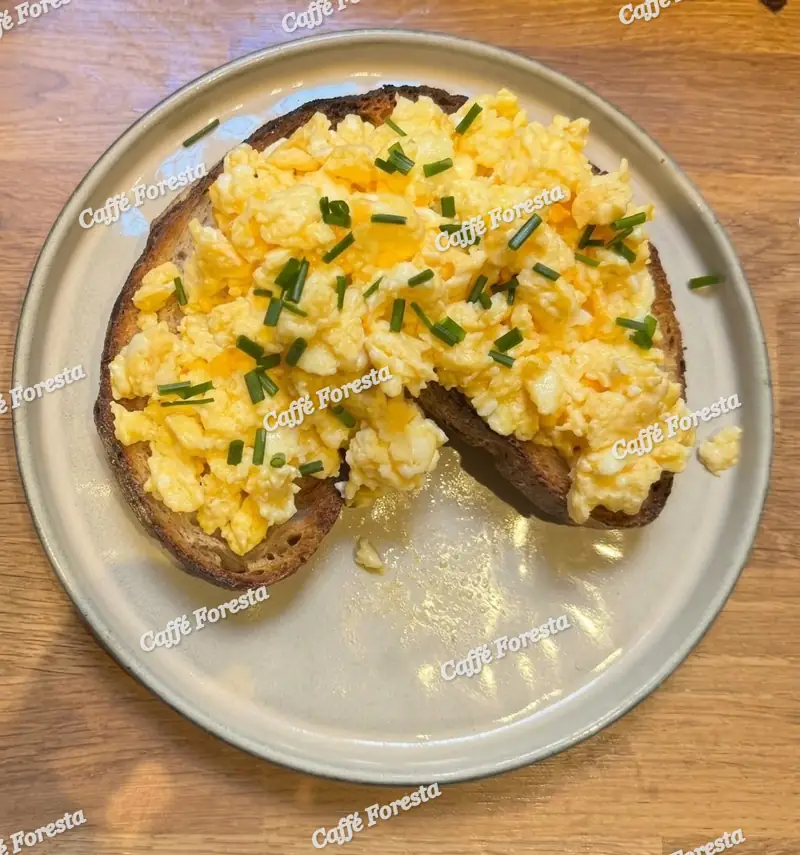 Scrambled Eggs And Toast